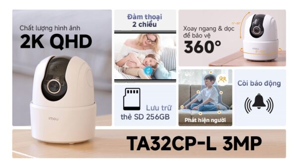 ca2 Camera IP 360 Độ IMOU TA32CP-L