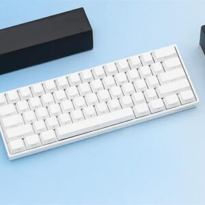 p66 Bàn Phím Cơ Có Dây Akko FUN60 Pro SP White Akko Glare Magnetic Switches 5936